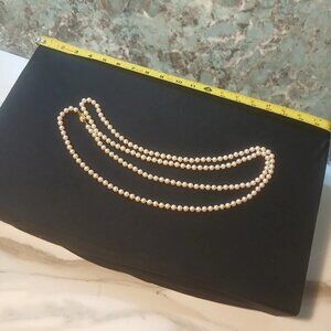 Freshwater Pearl Necklace Gold Toned Clasp